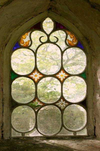 Decorative Window in the Dairy